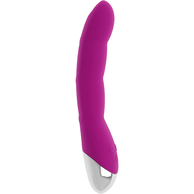 OHMAMA - VIBRADOR 6 MODOS E 6 VELOCIDADES LIlás 21,5 CM