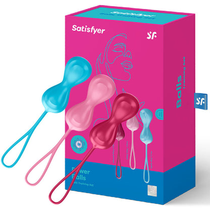 SATISFYER - LOVEBALLS TRAINING SET 1 - Sensuana.es