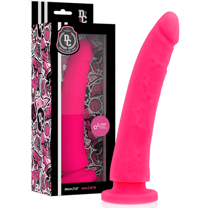 DELTA CLUB - TOYS DILDO ROSA SILICONA MEDICA 20 CM -O- 4 CM - Sensuana.es