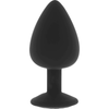 OHMAMA - PLUG ANAL SILICONA DIAMOND TALLA S 7 CM