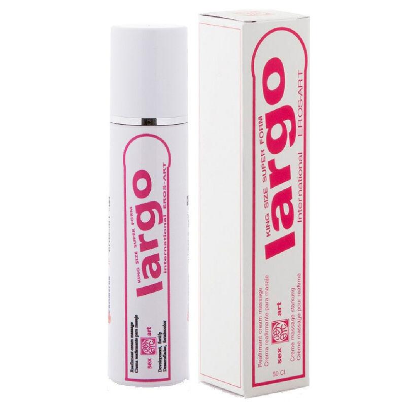 EROS-ART - LARGO CREAM ALARGAMIENTO PENE 50 ML - Sensuana.es