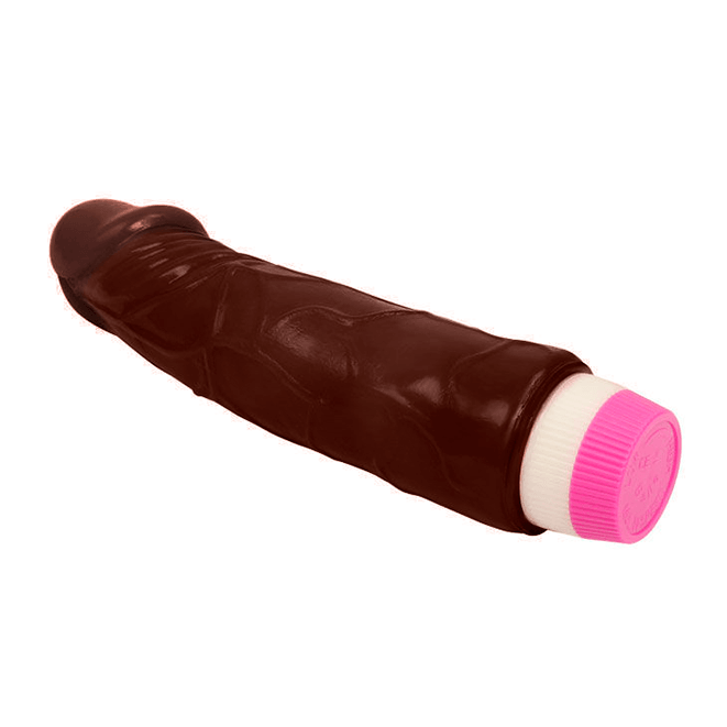 DANÇA - VIBRADOR ONDAS DE PRAZER 19,5 CM MULATO