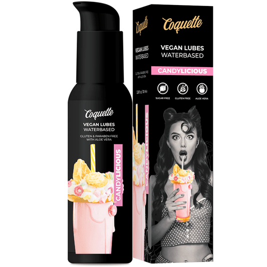 COQUETTE CHIC DESIRE - PREMIUM EXPERIENCE LUBRICANTE VEGANO CANDYLICIOUS 100ML - Sensuana.es