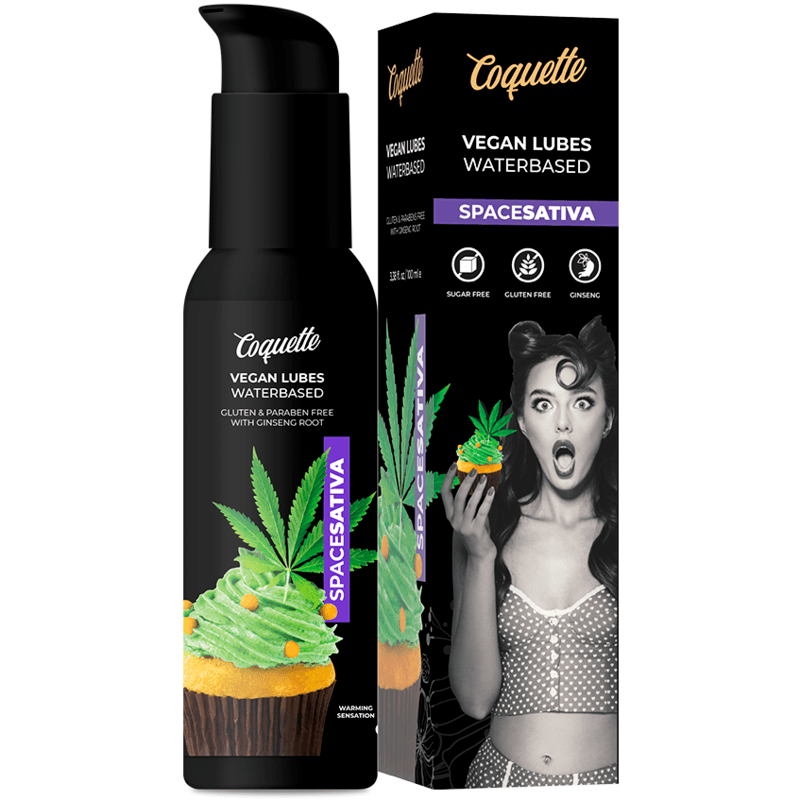 COQUETTE CHIC DESIRE - PREMIUM EXPERIENCE LUBRIFICANTE VEGANO ESPAÇO SATIVA 100 ML