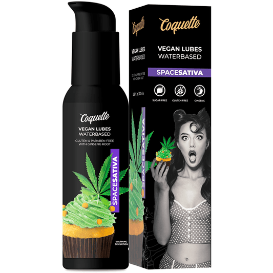 COQUETTE CHIC DESIRE - PREMIUM EXPERIENCE LUBRICANTE VEGANO SPACE SATIVA 100 ML - Sensuana.es