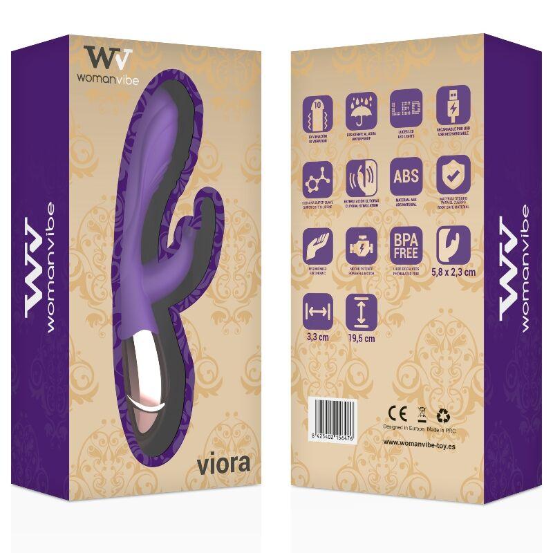 WOMANVIBE - VIORA VIBRADOR RECARGABLE SILICONA - Sensuana.es