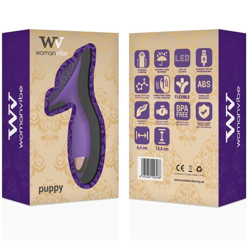 WOMANVIBE - PUPPY ESTIMULADOR RECARGABLE SILICONA - Sensuana.es