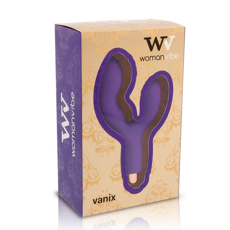 WOMANVIBE - VANIX VIBRADOR ESTIMULADOR SILICONA - Sensuana.es