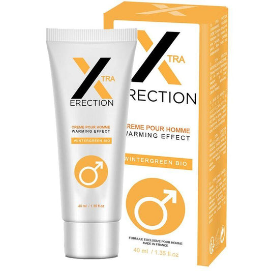 RUF - X ERECTION CREMA ERECCION EFECTO CALOR 40 ML - Sensuana.es