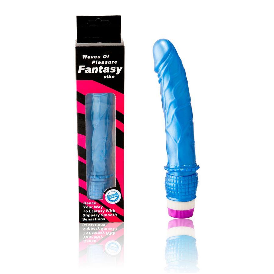 BAILE - WAVES OF PLEASURE VIBRADOR 23 CM AZUL - Sensuana.es