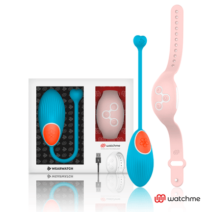 WEARWATCH - HUEVO CONTROL REMOTO TECHNOLOGY WATCHME AZUL / ROSA - Sensuana.es