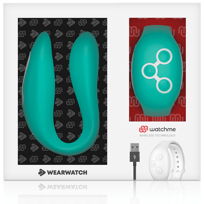 WEARWATCH - VIBRADOR DUAL TECHNOLOGY WATCHME LIGHT GREEN - Sensuana.es