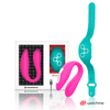 WEARWATCH - VIBRADOR WATCHME DUAL TECHNOLOGY FÚCSIA / ÁGUA DO MAR