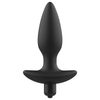 TOYS VICIADOS - MASSAGER ANAL PLUG COM VIBRAÇÃO PRETA