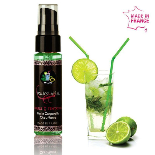 VOULEZ-VOUS - ACEITE EFECTO CALOR - MOJITO 35 ML - Sensuana.es