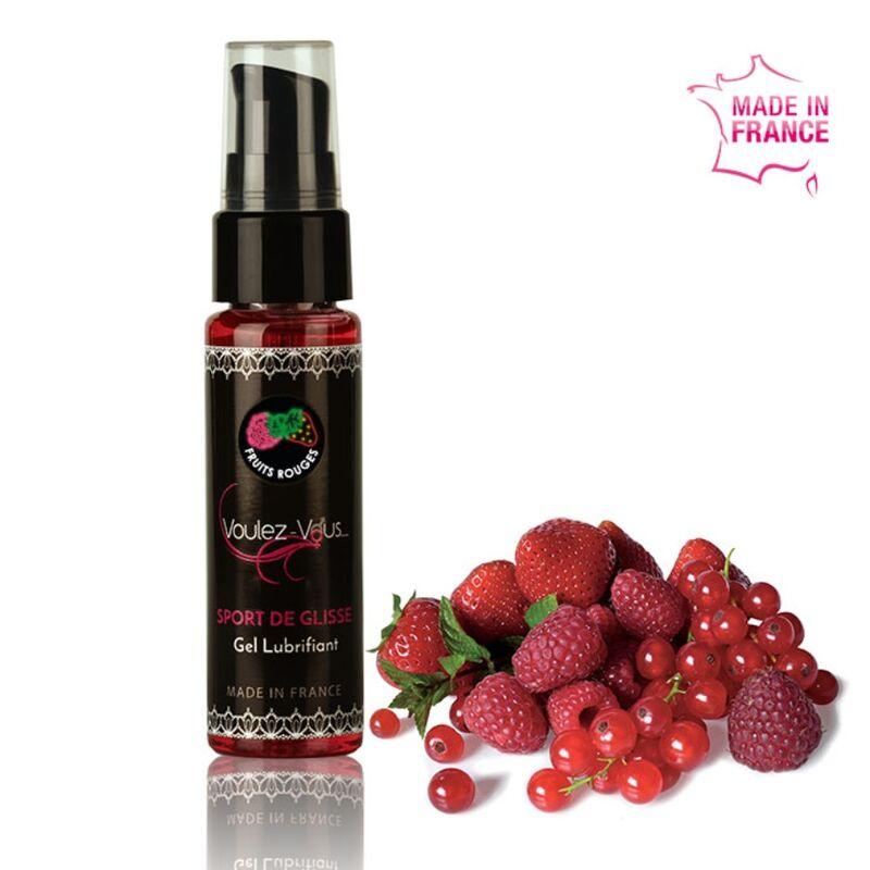 VOULEZ-VOUS - GEL LUBRICANTE BASE AGUA - FRUTOS ROJOS - 35 ML - Sensuana.es