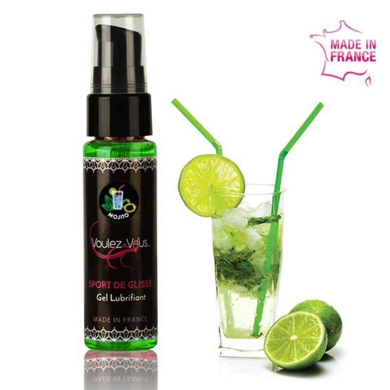 VOULEZ-VOUS - GEL LUBRICANTE BASE AGUA - MOJITO - 35 ML - Sensuana.es