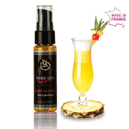 VOULEZ-VOUS - GEL LUBRICANTE BASE AGUA - PIÑA COLADA - 35 ML - Sensuana.es