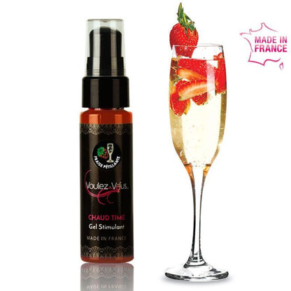 VOULEZ-VOUS - GEL ESTIMULANTE CAVA CON FRESA 30 ML - Sensuana.es